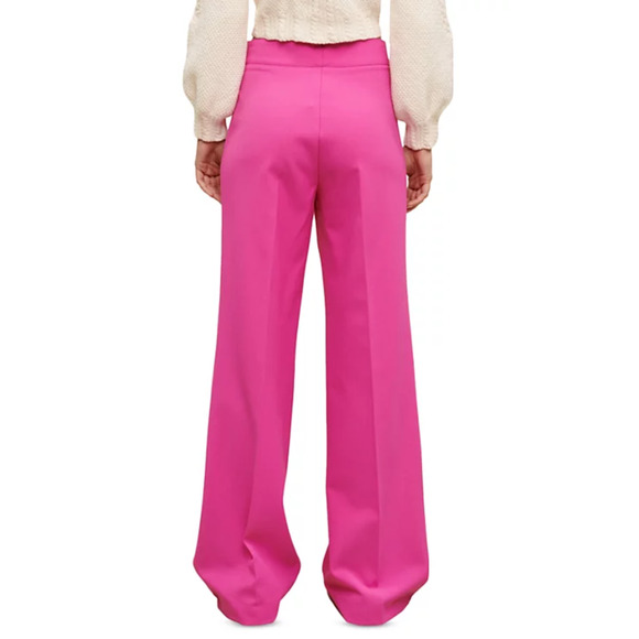 Maje Women Patricia Wide Leg Pants Fuchsia Size 34EU/ XS - Picture 3 of 4